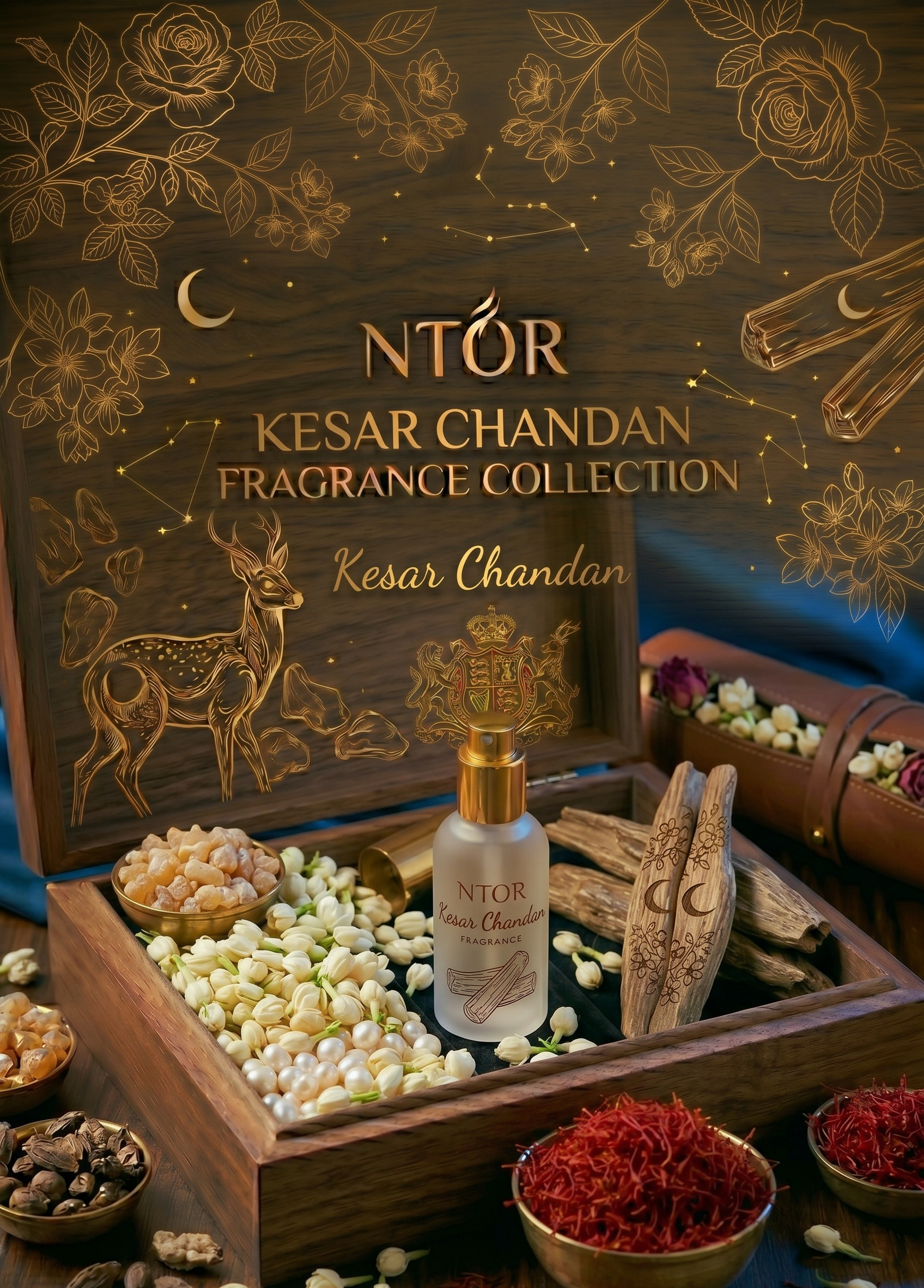 Kesar Chandan Luxury Edition – Saffron & Sandalwood